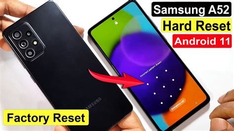 samsung hard reset|How to hard reset SAMSUNG Galaxy A52 5G.